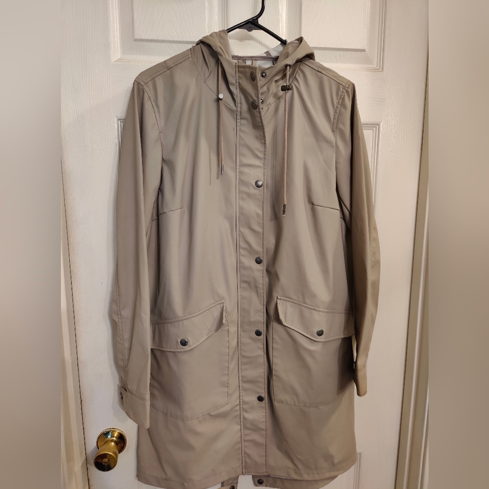 Levi Strauss Women's Hooded Trench Coat
